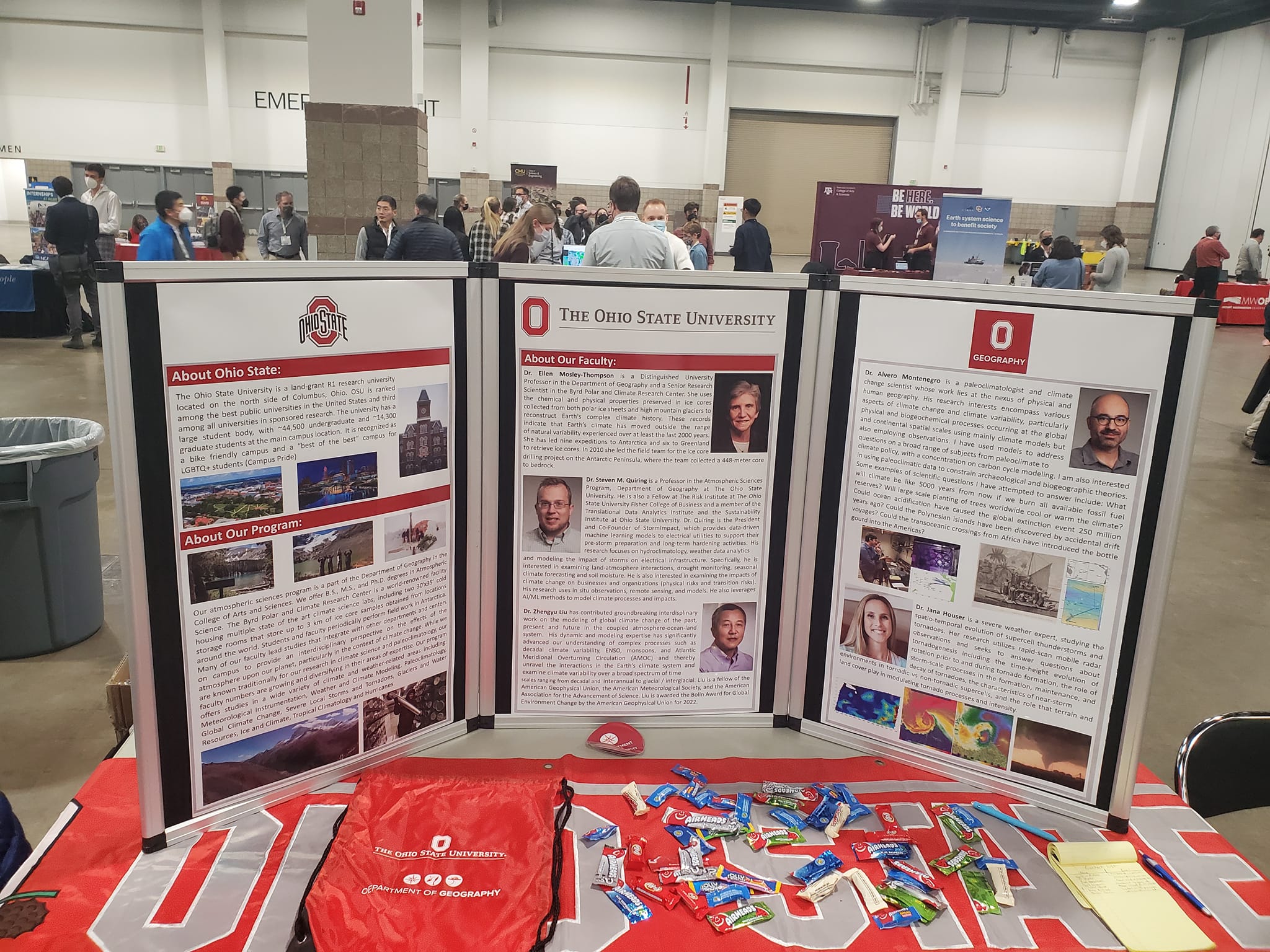 AMS 2023 OSU ASP well represented. Department of Geography