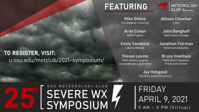 25'th Severe Weather Symposium Flyer