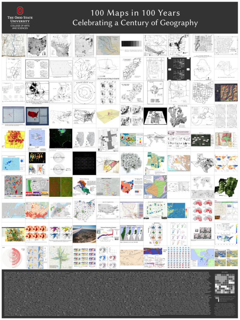 Small version of 100years 100maps illustration