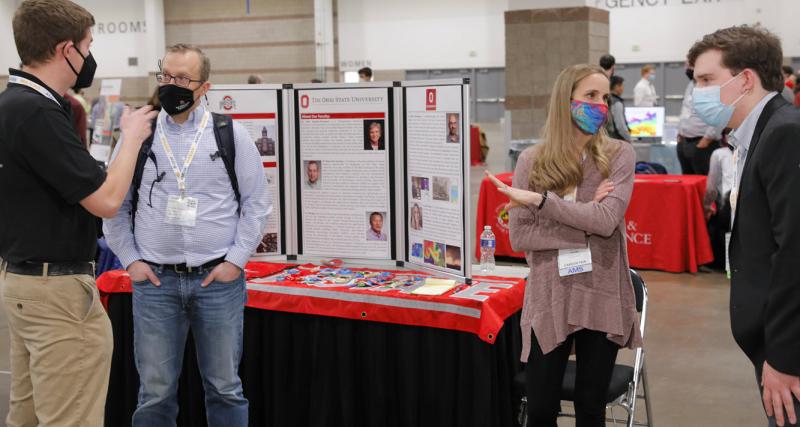 Jana and Steven promoting OSU Geography and ASP