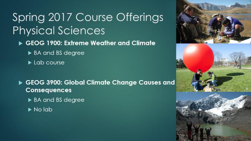 Geography GE's SP 17