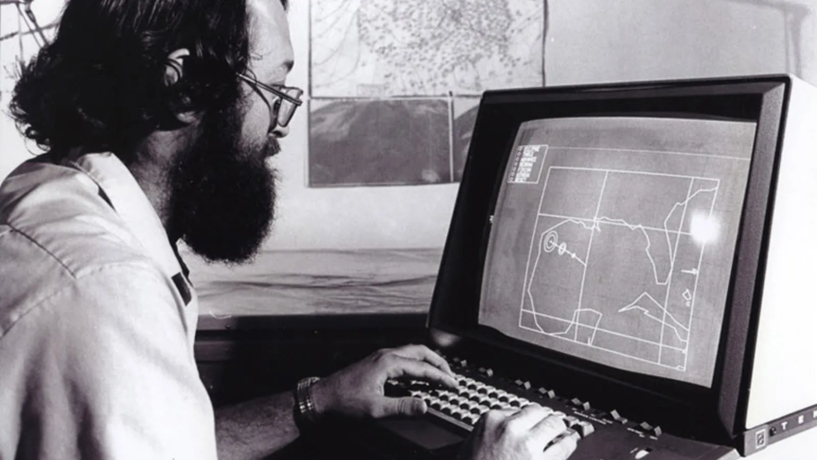 Hobgood studying cyclogenesis in 1981