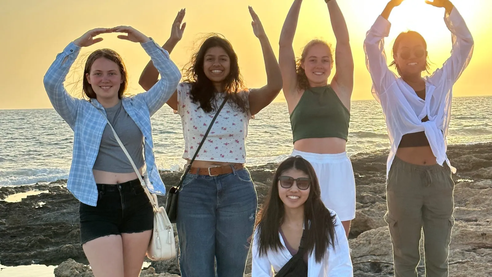 Krista Im O-H-I-O pose
