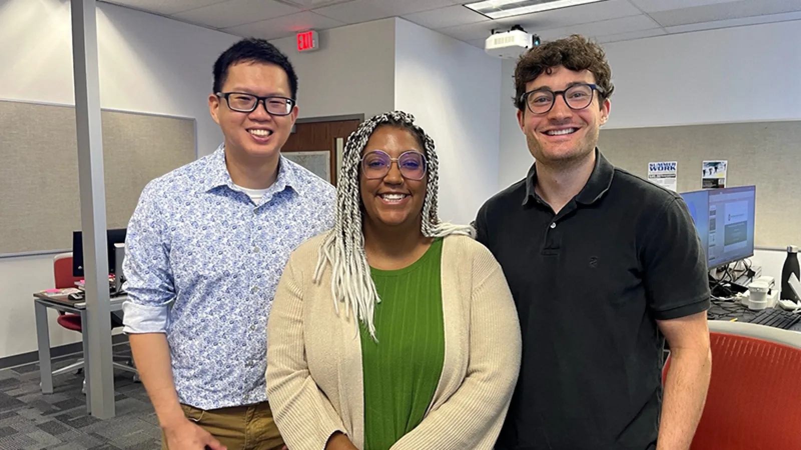 Joseph Chan, Theresa Hice-Fromille, and Jason Swaim-Fox
