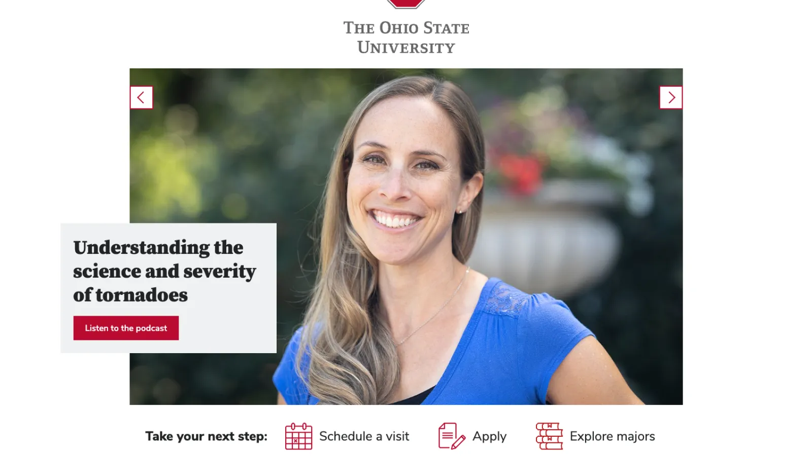 Jana Houser on the Ohio State website