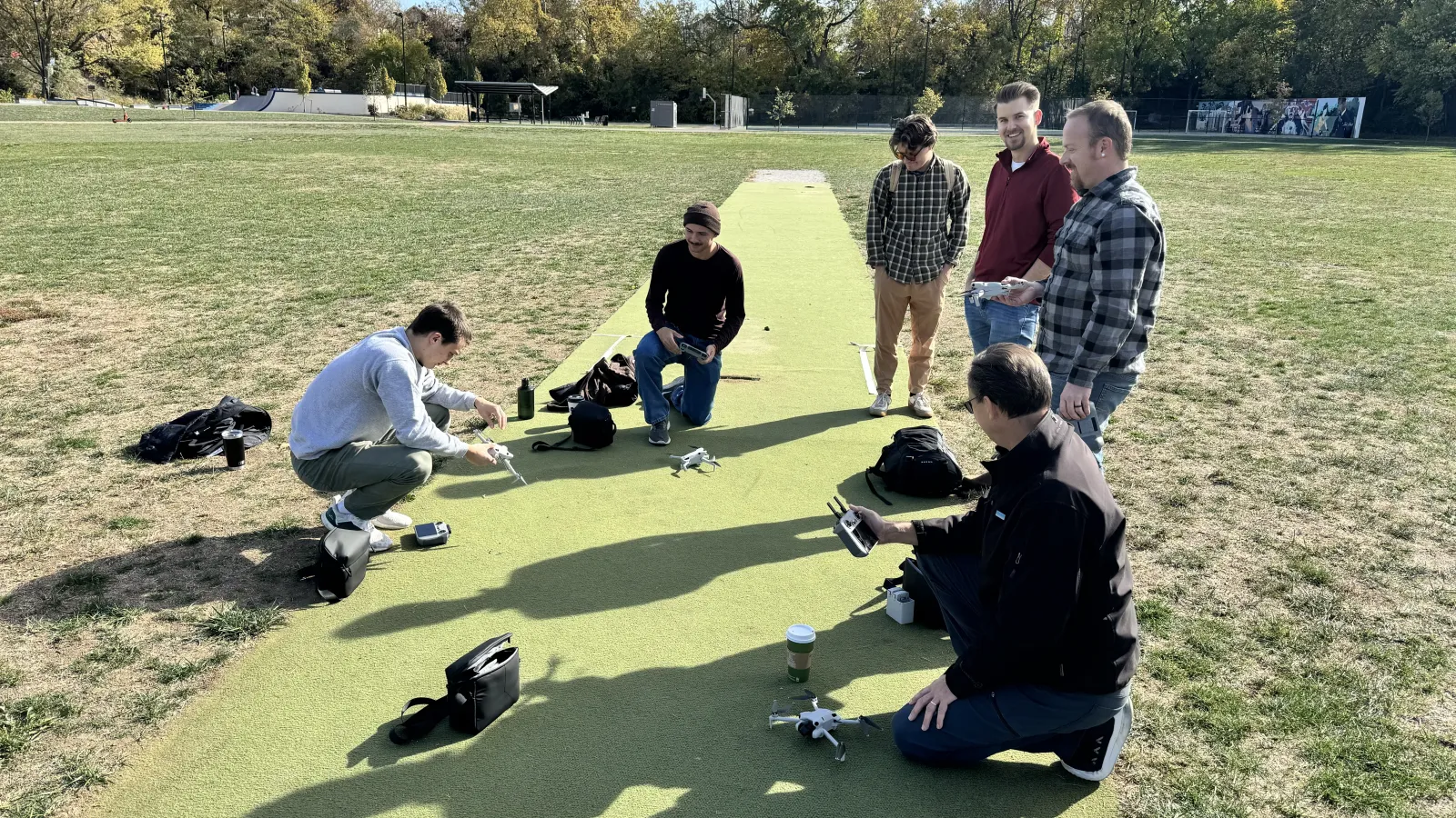 Sharpe Field Library Drone School day 1 picture 2
