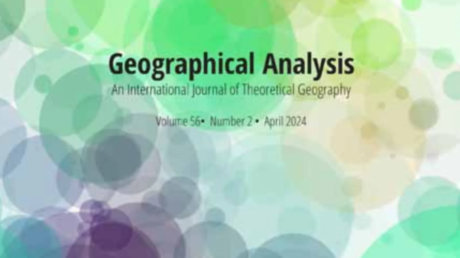 Geographical Analysis