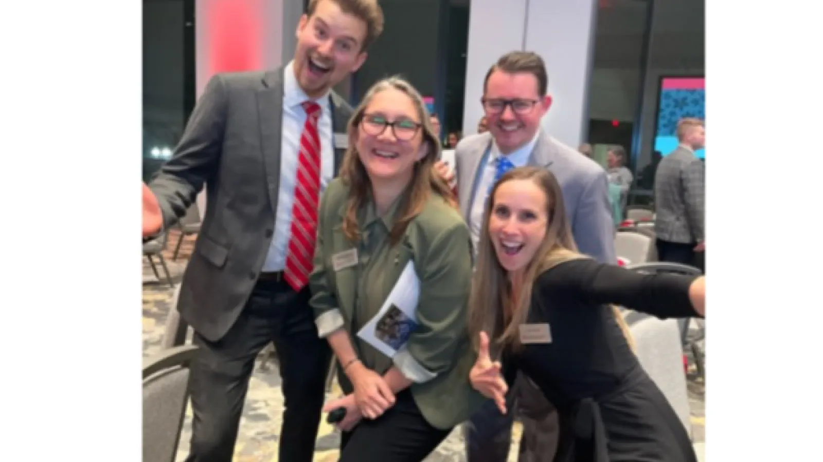 Adam Tjoelker, Kendra McSweeney, Wes Haines, Jana Houser