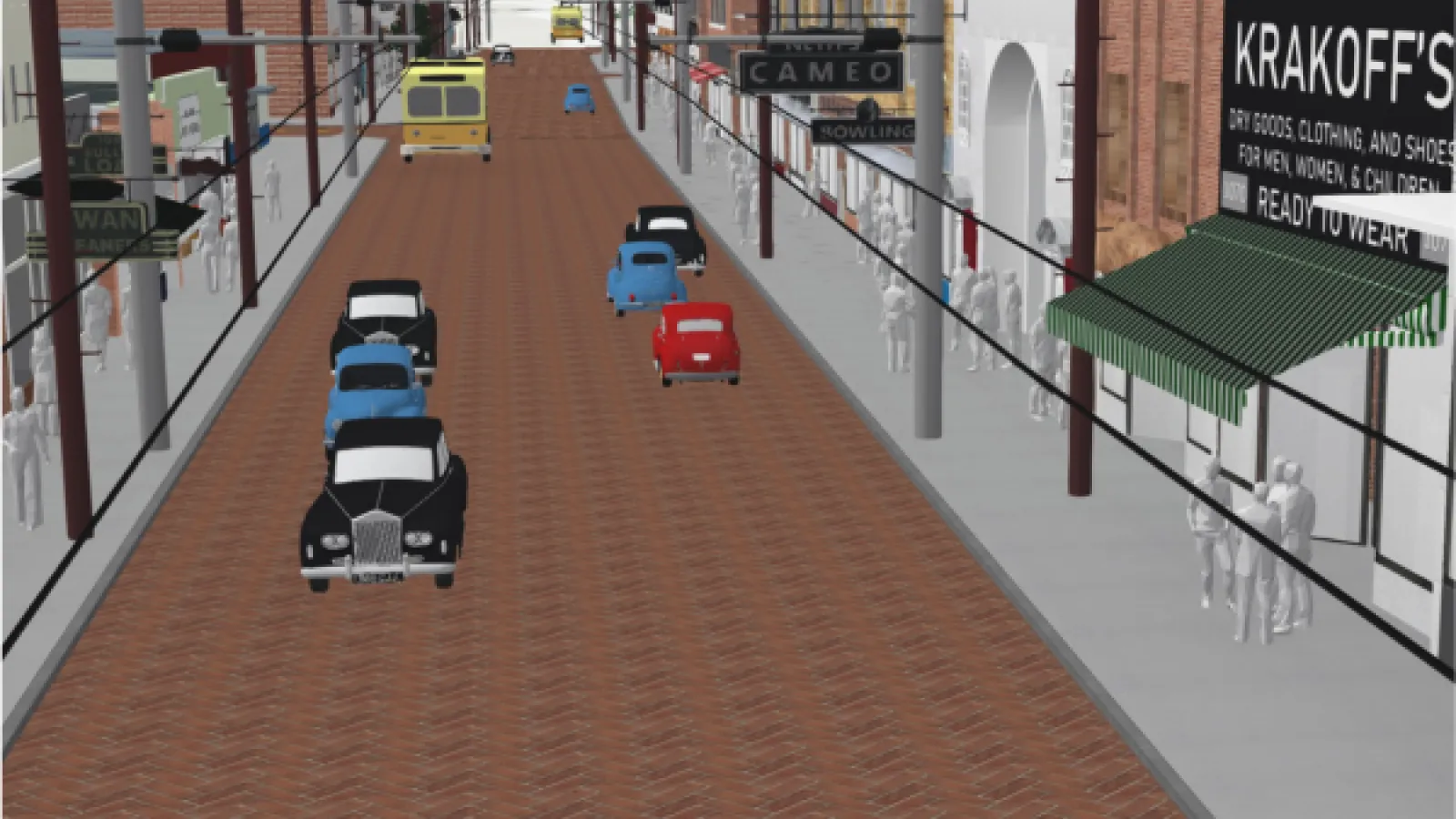 AI render of town