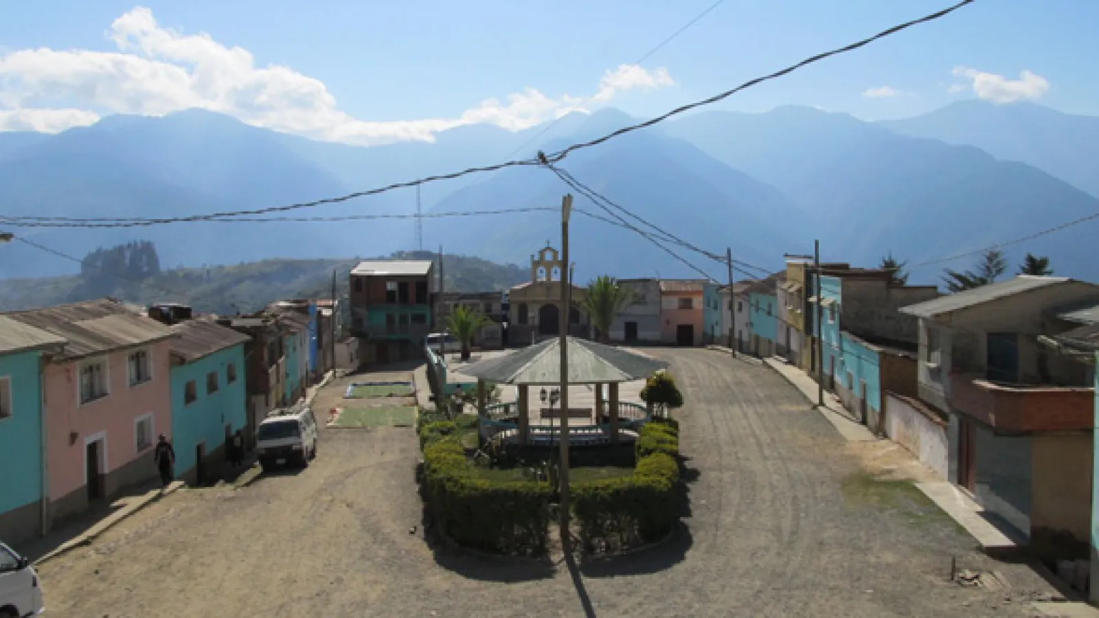 Village in Yungas, Bolivia. Zoe Pearson.