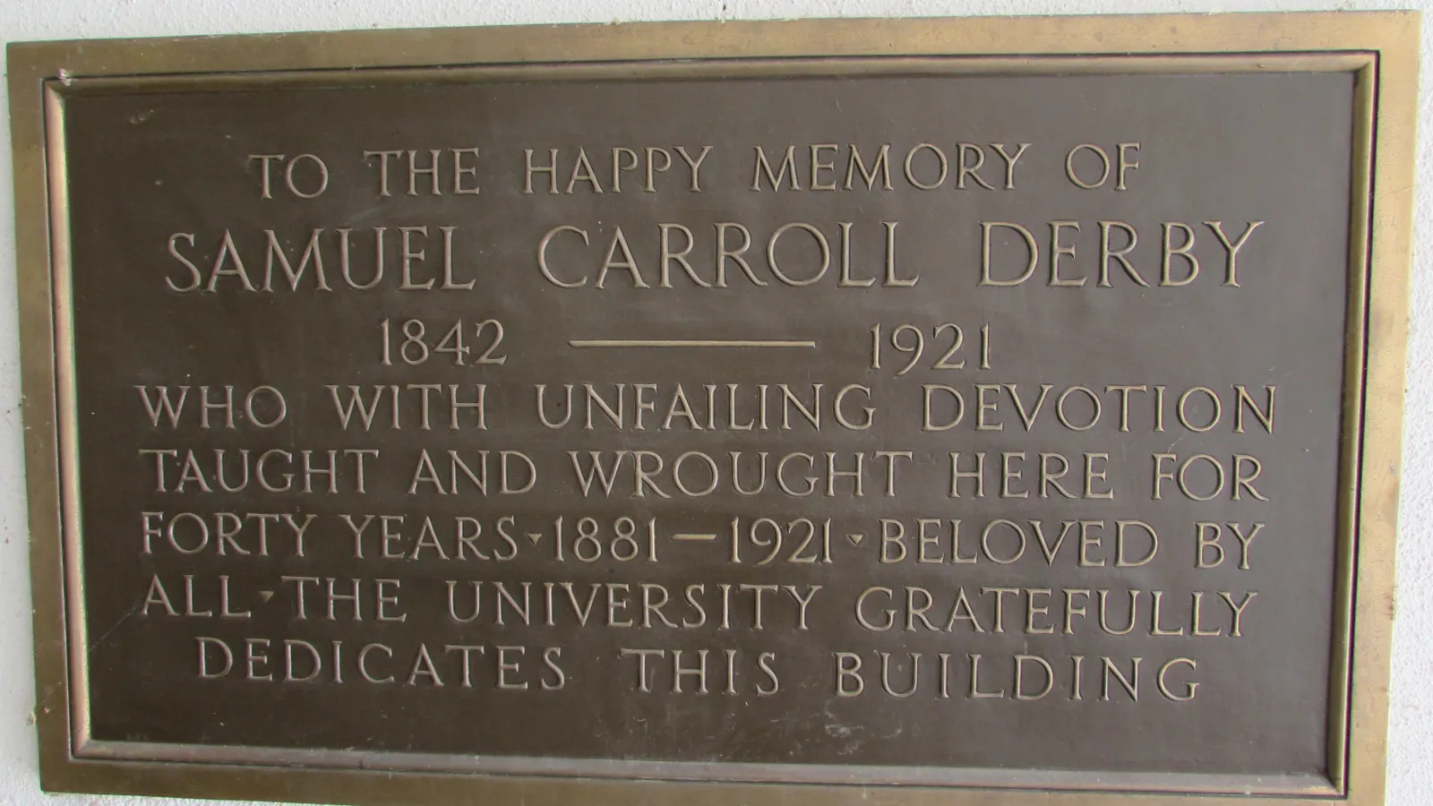 Plaque