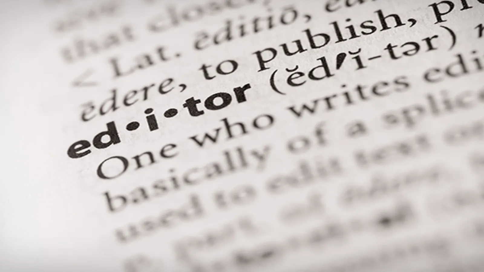 Journal Editor