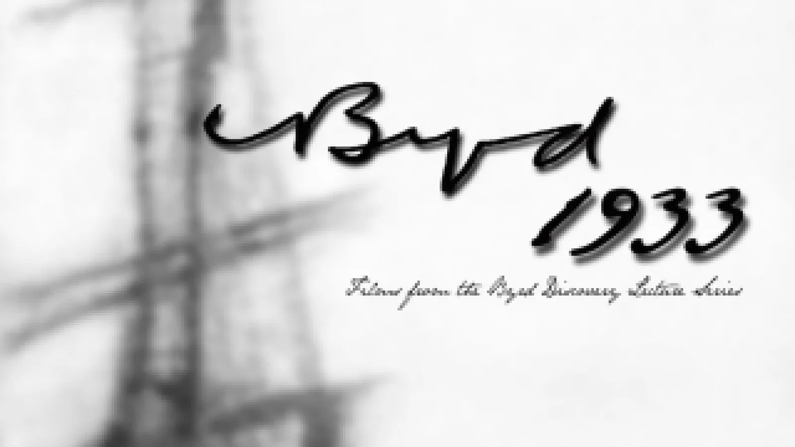 Byrd 1933 Film