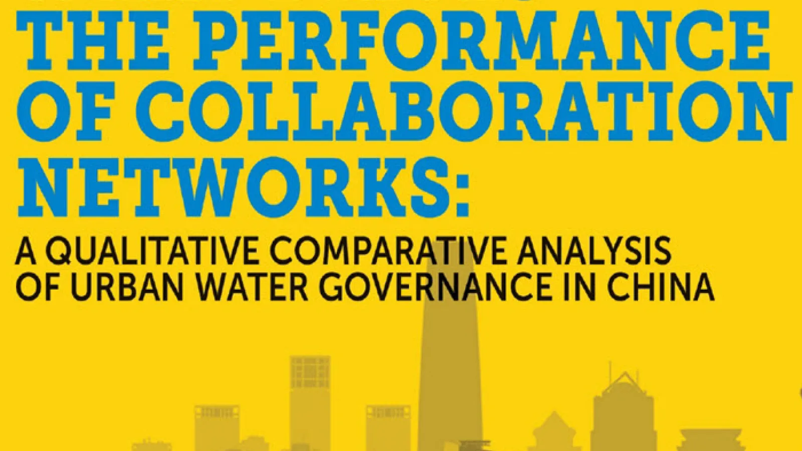 The Geography Speaker Series presents Hongtao Yi