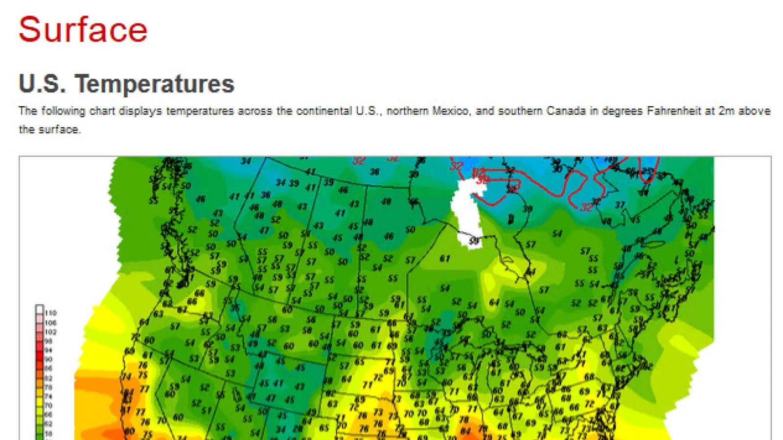 Our weather data web site