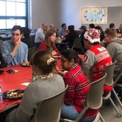 News Brief image Department holiday celebration