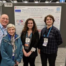 AGU with Ellen Lonnie Stacy and Emilie At the AGU with Ellen Lonnie Stacy and Emilie