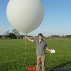John and Baloon Weather baloon