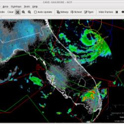 awips 2 illustration with cave AWIPS2