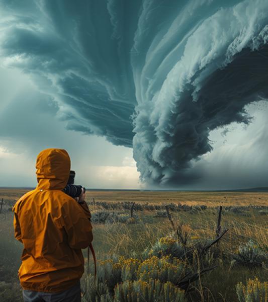 Stock photo - storm chaser