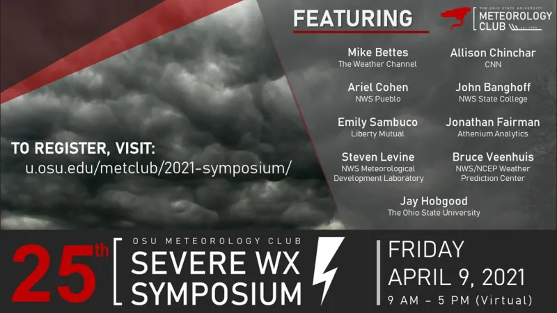 25'th Severe Weather Symposium Flyer