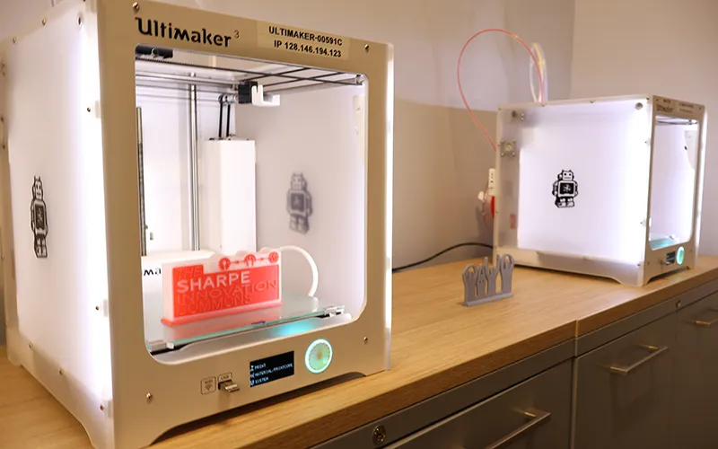 3D Printers in Sharpe Commons
