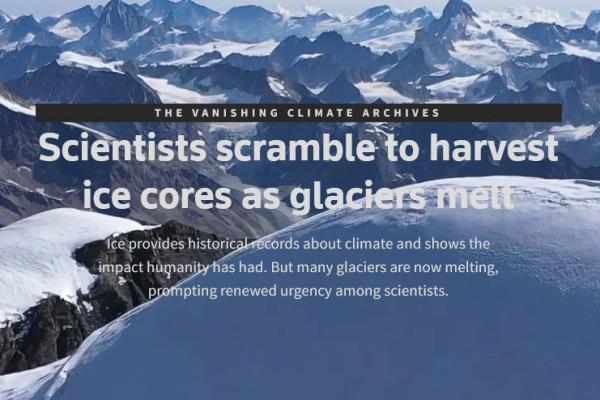 Reuters Icecores story