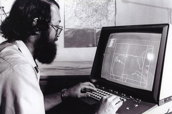 Hobgood studying cyclogenesis in 1981