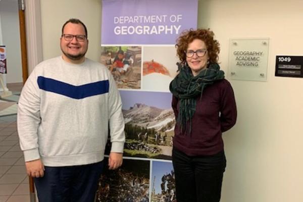 Ryan Godfrey joins the geography advising team