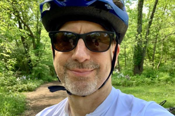 Harvey Miller biking