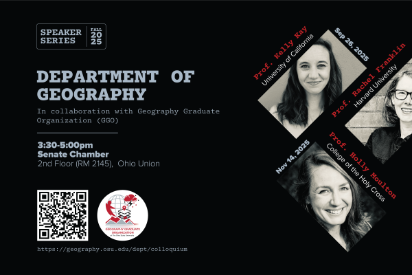 Geog Speaker Series AU25 lineup