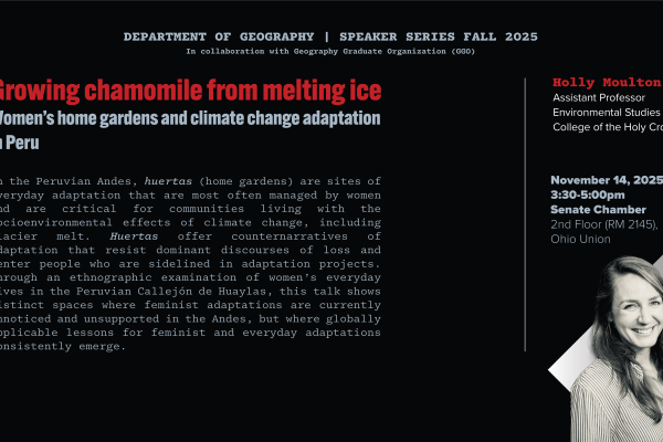 Geog speaker series 2025-26 Holly Moulton Nov 14