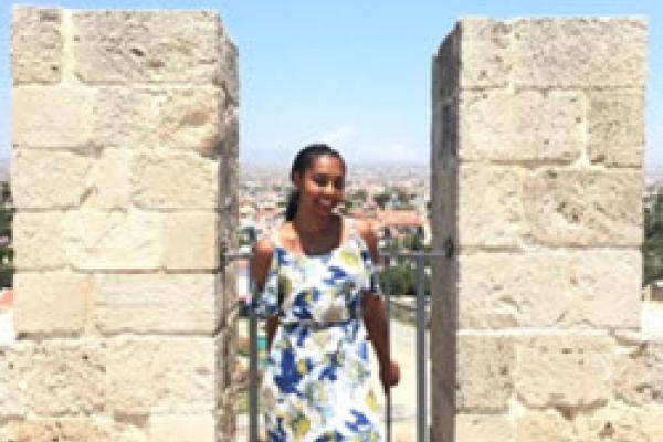 Brianna Cunningham in Cyprus Brianna in Cyprus