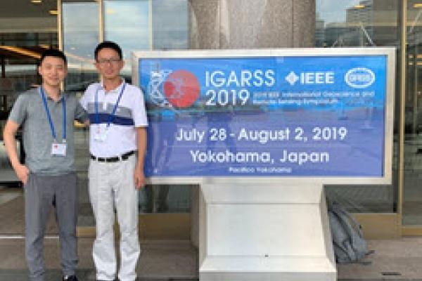 Liu and Zhu at the IEEE Geoscience and remote sensing society