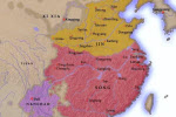 China, Song Dynasty Map of China
