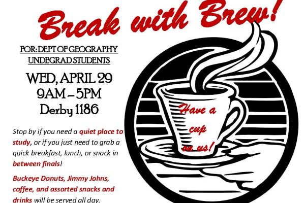 Break with Brew SP15 2015 Spring Break with Brew