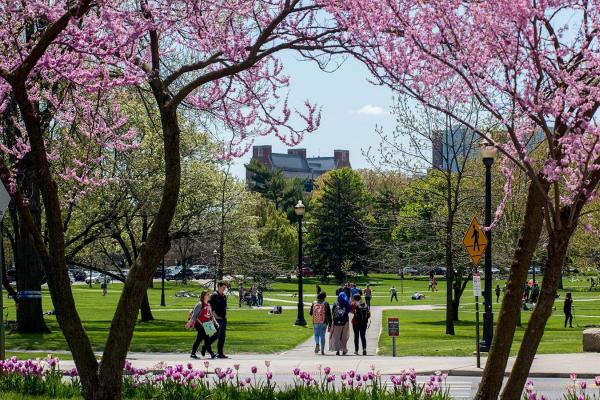 Ohio State Oval in Spring