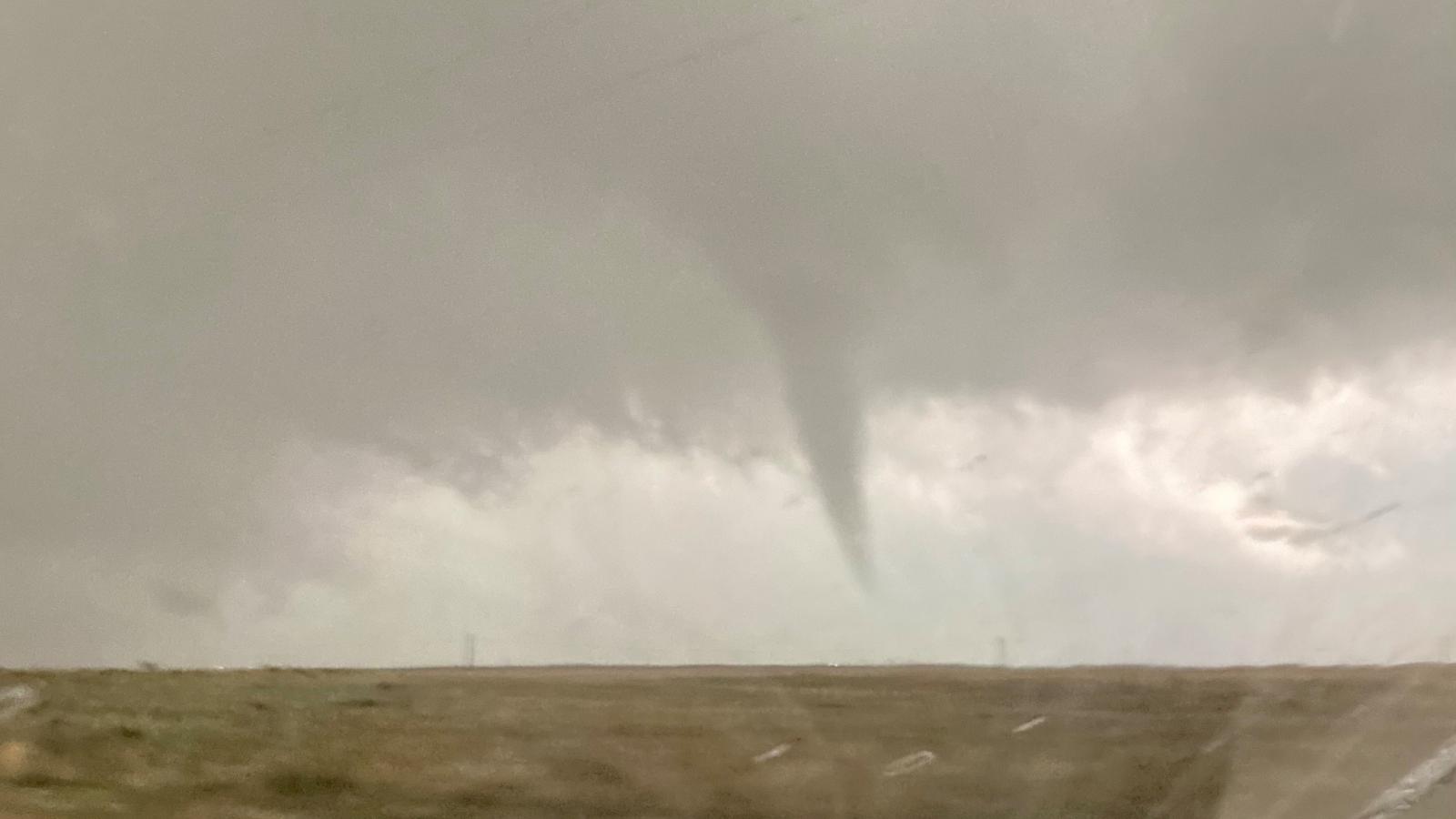 A second tornado east of Denver, CO on 5/10 (photo credit: Jana Houser)