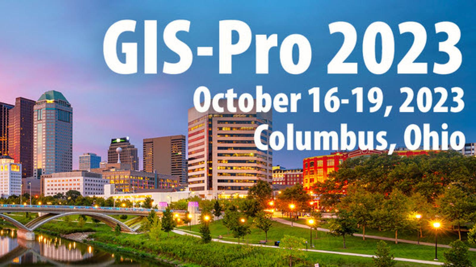 GISPro 2023 the conference for gis professionals by GIS