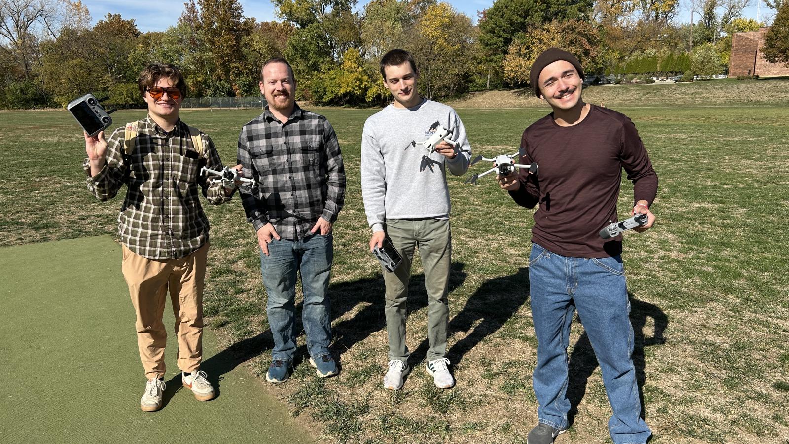 First day of Drone Class with the Sharpe Field Library