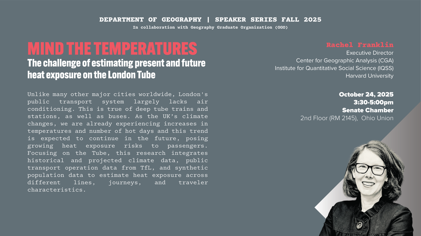 Geog-speaker series 2025-26 Rachel Franklin Oct 24
