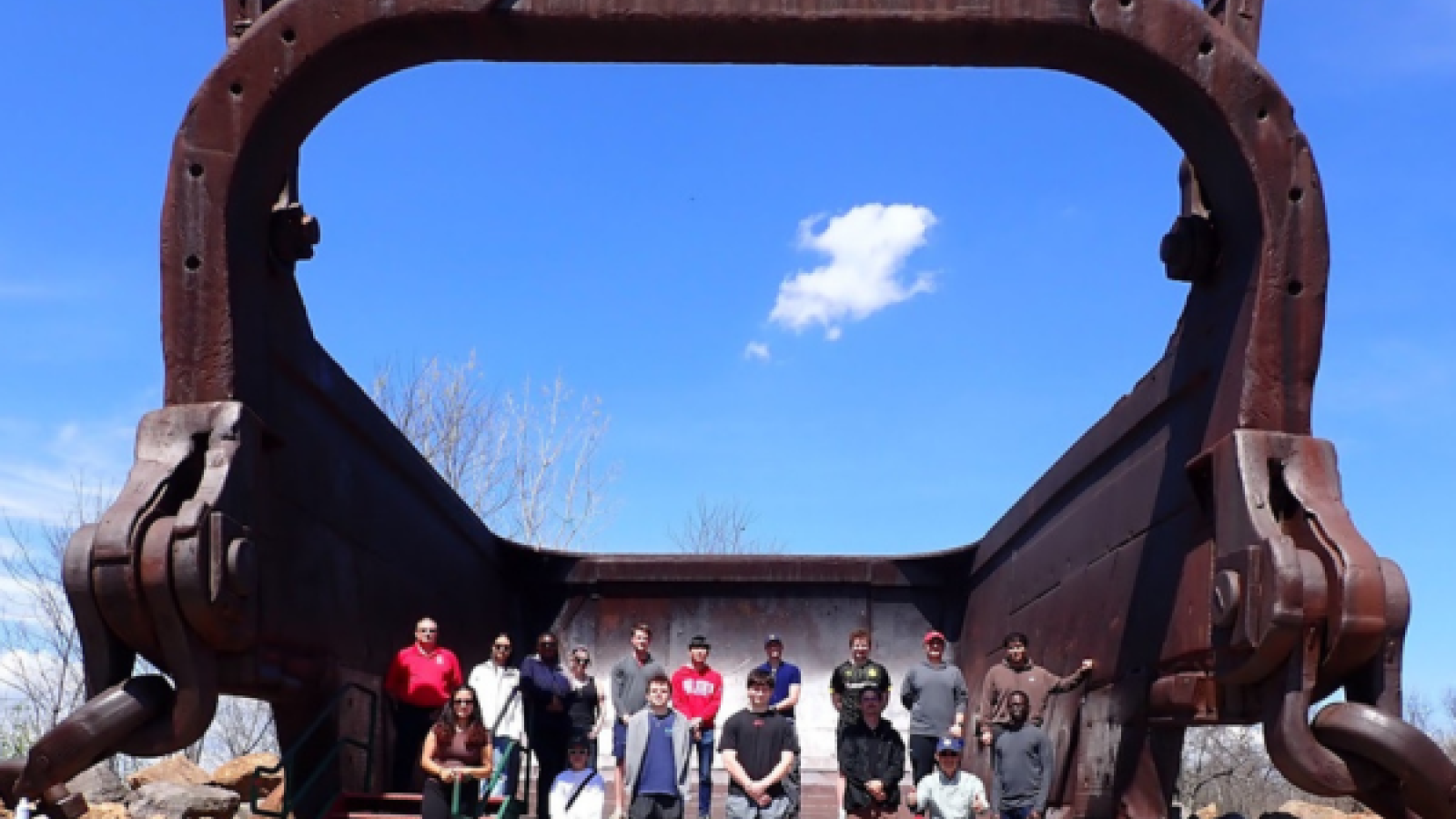 The Big Muskie Bucket in McConnellsville, Ohio