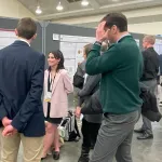 Megan Schaffer, Sam Porter, Annie Giovannucci, Jana Houser, AMS Attendee