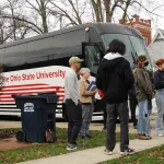 Ken Apacki presenting to students in Alexandria, OH