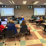STEAM teachers in session