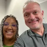 Theresa Hice-Fromille and Mat Coleman