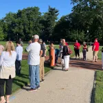 STEAMM teachers on the Oval