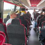 Geoffrey Brown and other students view Intel site
