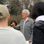 Ken Apacki presenting to students in Alexandria, OH