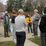 Ken Apacki presenting to students in Alexandria, OH